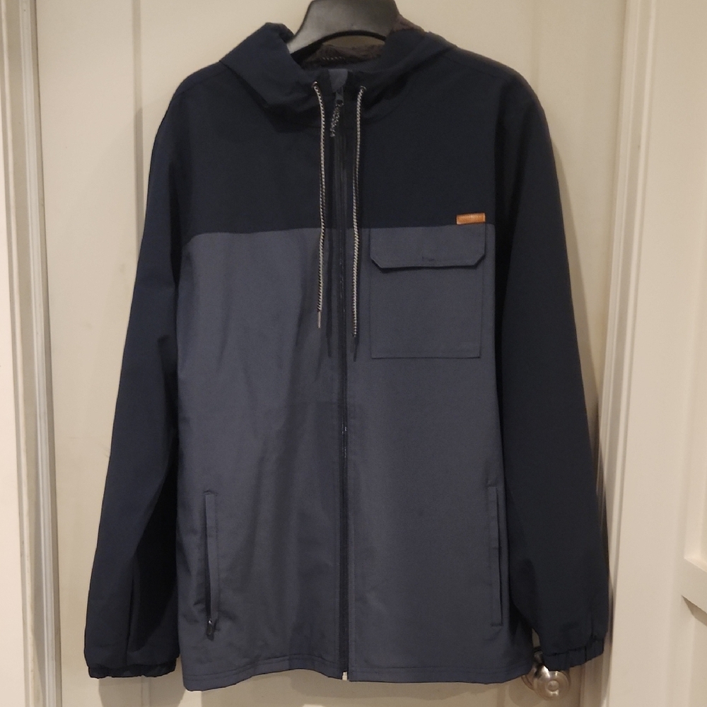 Voyager Two-Tone Navy Windbreaker